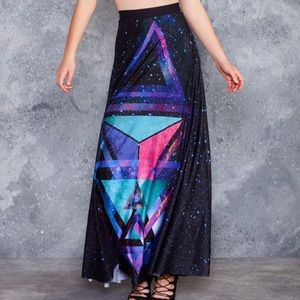 Impossible Triangles Blackmilk maxi skirt
